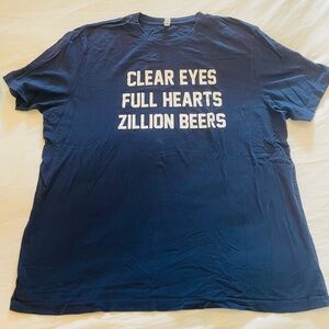 Men’s Barstool Navy Blue T-Shirt 3XL